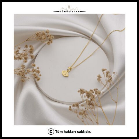 Nazar Göz Kolye – Minimal Göz Figürlü Zirkon Taşlı Koruyucu Kolye