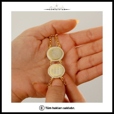 Kişiye Özel İsimli Aile Bilekliği – Anne Baba Çocuk İsimli Zirkon Taşlı Bileklik