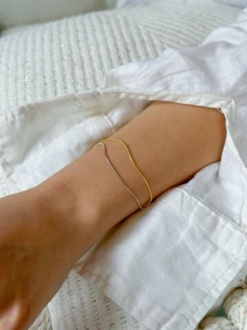 İnce İtalyan Zincir Bileklik - TEK - 925 Ayar Gümüş