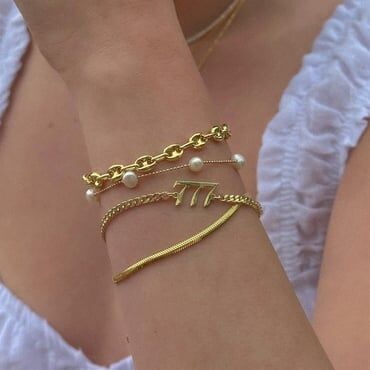 Melek Sayı Bileklik - 925 Ayar Gümüş