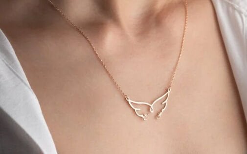 Takılarda Melek Figürü