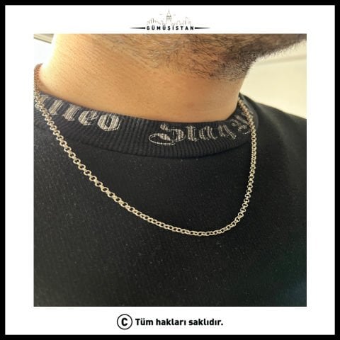 Çelik Forse Model Erkek Kolye