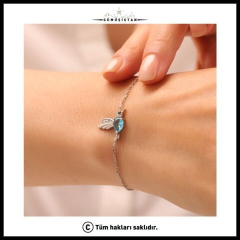 14 Ayar Altın Kaplama Kişiye Özel Doğum Taşı Bujiteri Bileklik