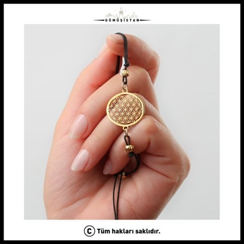 925 Ayar Gümüş Örgü Model Makrome Bileklik