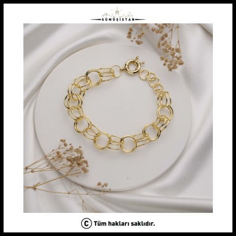 Kalın Zincir Bileklik - Bujiteri