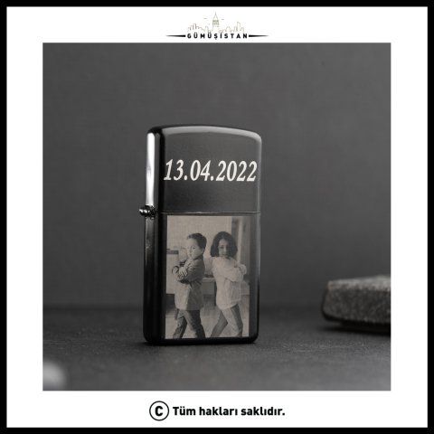 Kişiye Özel Fotoğraf Detaylı Çakmak