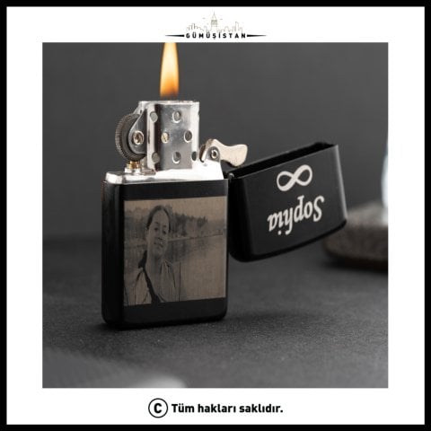 Kişiye Özel Fotoğraf Detaylı Çakmak