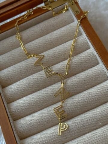 Kişiye Özel Y İsim Kolye - 925 Ayar Gümüş