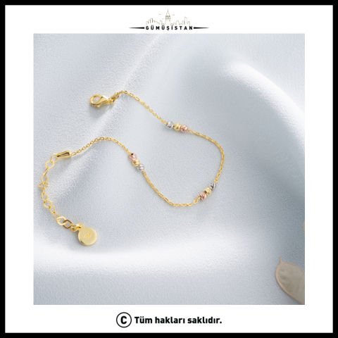 925 Ayar Gümüş Kalemli Dorika Bileklik