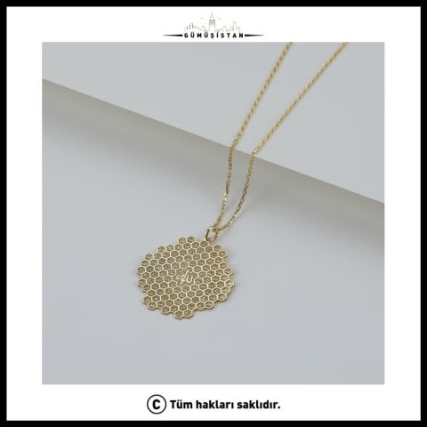 925 Ayar Gümüş Esmaül Hüsna Kolye