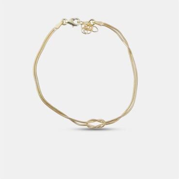 Düğüm Bileklik - 925 Ayar Gümüş