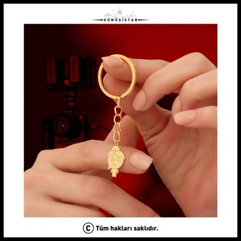 Sevgililer Gününe Özel Ateş Ve Su Anahtarlık ( Çift )