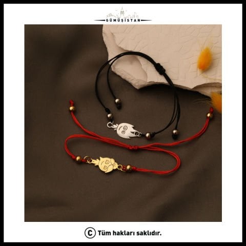 Sevgililer Gününe Özel Ateş Ve Su Bileklik ( Çİft )