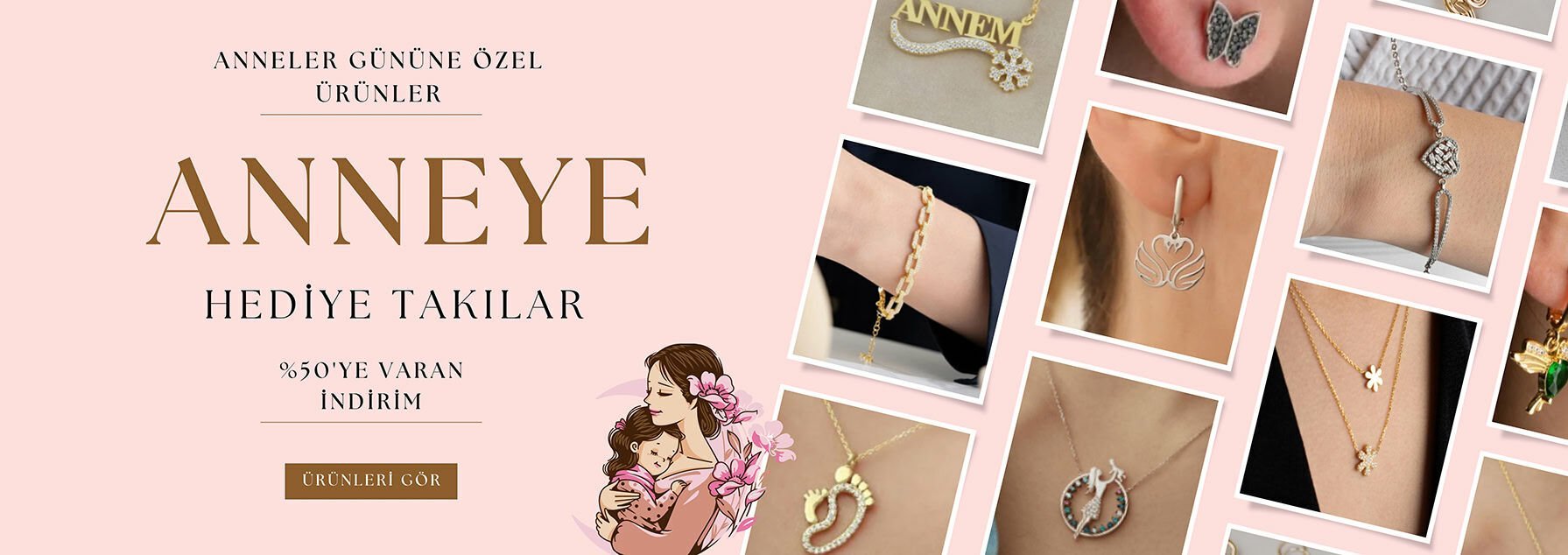 Anneye Hediye Takılar